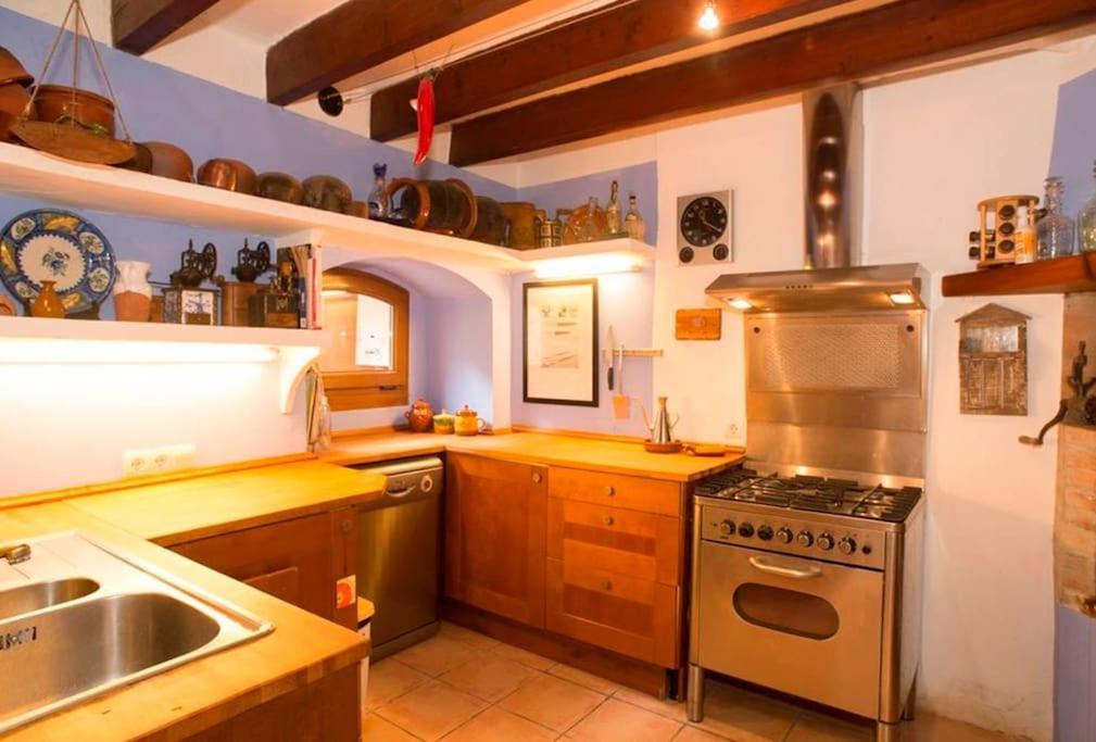 Charming Townhouse 7 Pax Wifi/aircon - Ca's Padri Vakantiehuis Llucmajor (Mallorca)